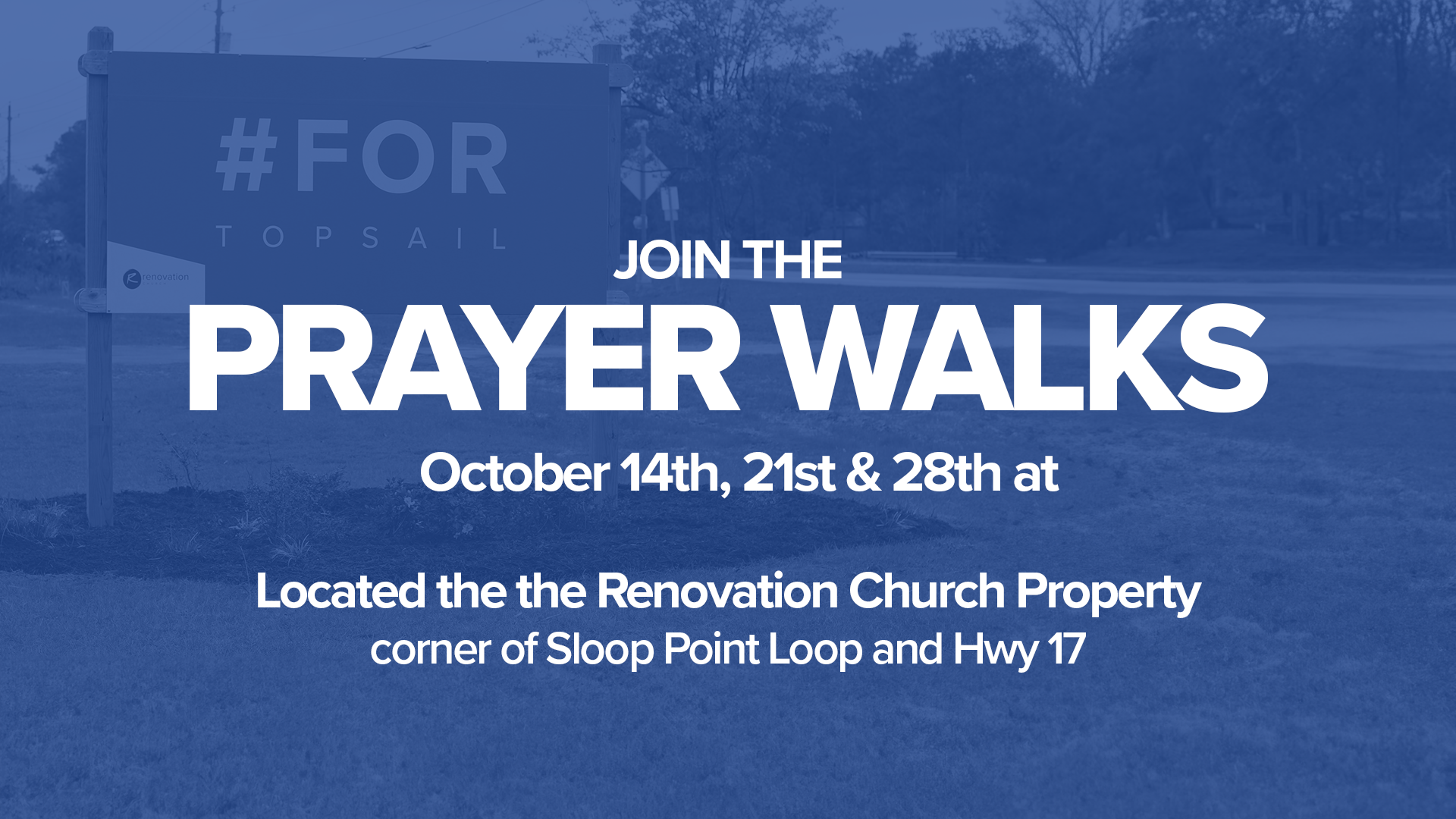 prayer walks 23 Update CORECT